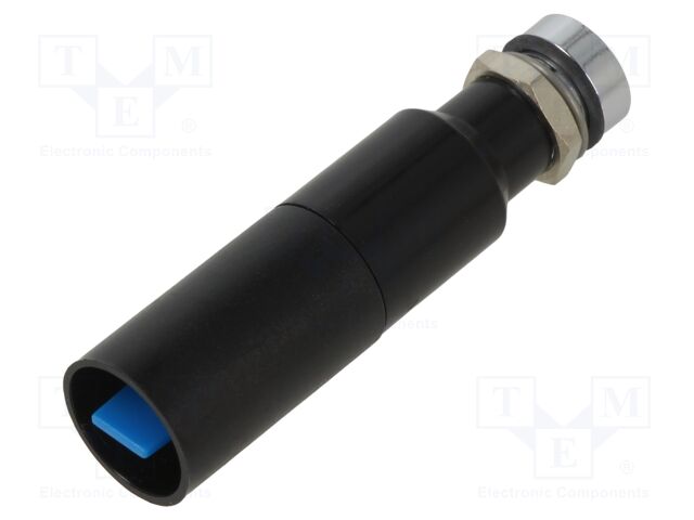 Indicator: LED; recessed; white; 230VAC; Ø8mm