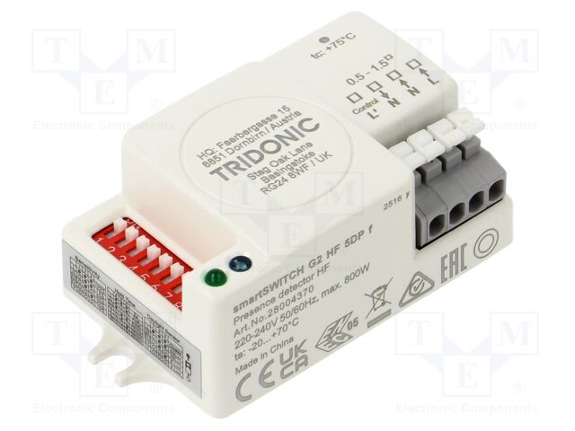 Sensor: movement; screw; 220÷240VAC; IP20; -20÷70°C; 30÷150°