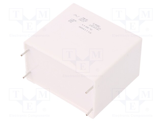 Capacitor: polypropylene; 33uF; ESR: 1.7mΩ; C4AF; THT; ±10%; 18V/μs