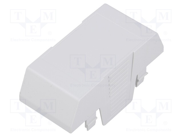 Cover; for enclosures; UL94HB; Series: EH 35; Mat: ABS; grey; 35mm