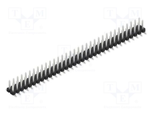 Connector: pin strips; pin header; male; PIN: 66; 2.54mm; SMT; 2x33