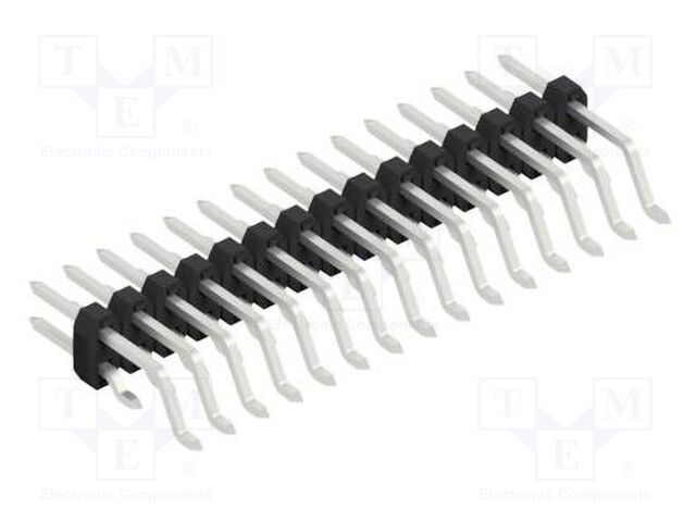 Connector: pin strips; pin header; male; PIN: 30; 2mm; SMT; 2x15