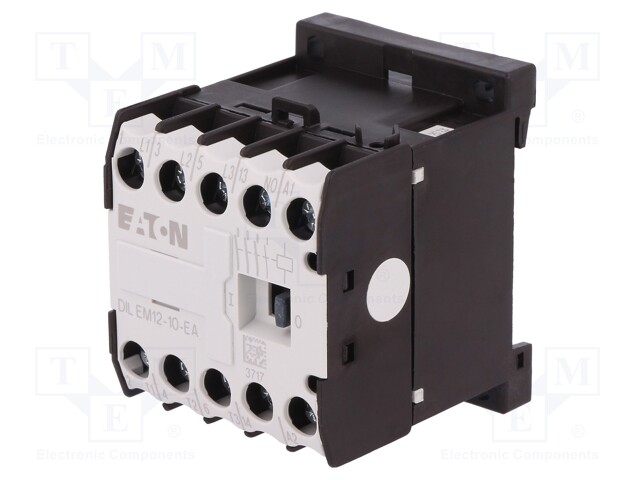 Contactor: 3-pole; NO x3; Auxiliary contacts: NO; 230VAC; 12A; DIN