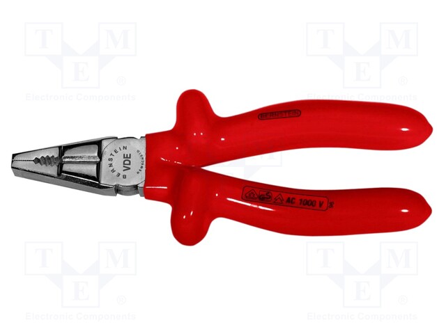 Pliers; insulated,universal; 205mm