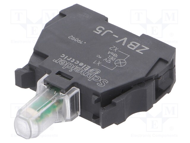 Illuminating unit; 22mm; Harmony XB4; -25÷70°C; Illumin: LED