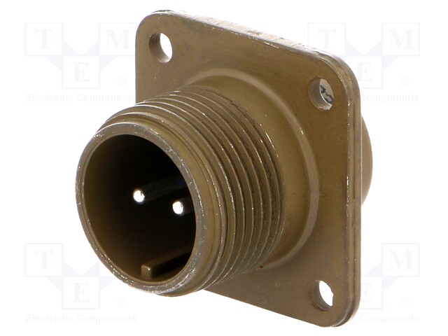 Connector: circular; Series: 97; socket; male; PIN: 2; silver plated