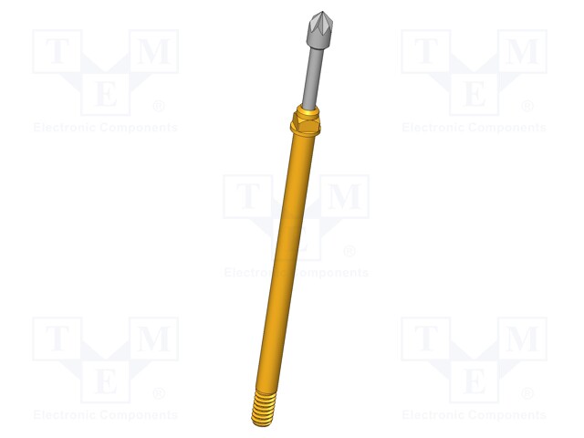 Test needle; Operational spring compression: 4mm; 5A; Ø: 1.75mm