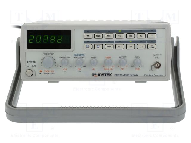 Generator: function; 0,5÷5MHz; 6-digit LED; Interface: analog