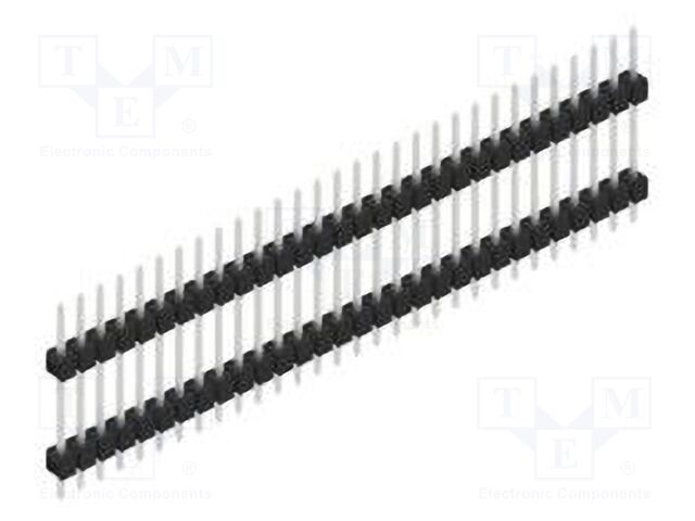 Connector: pin strips; pin header; male; PIN: 30; 2.54mm; THT; 1x30