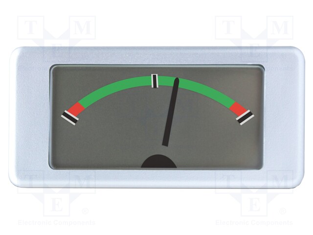 Panel; analogue; VDC: 0÷1V; 125mVDC; 43.5x21.4x7mm; Ø5mm