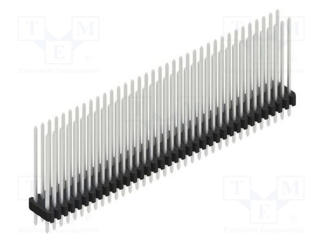 Connector: pin strips; pin header; male; PIN: 72; 1.27mm; THT; 2x36