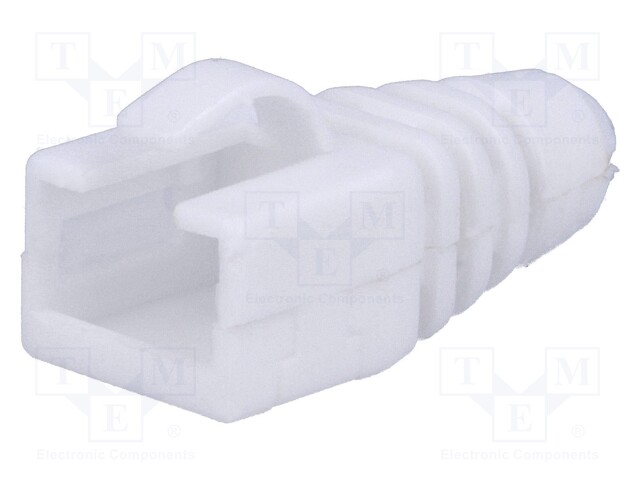 RJ45 plug boot; Colour: white