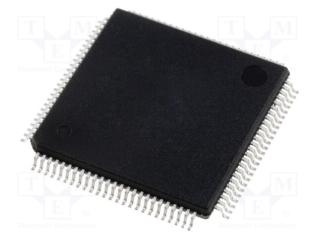 IC: ARM microcontroller; Flash: 256kB; 80MHz; SRAM: 128kB; LQFP64