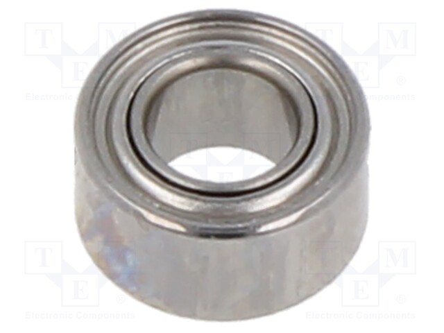 Bearing: single row deep groove ball; Øint: 3mm; Øout: 6mm; W: 3mm
