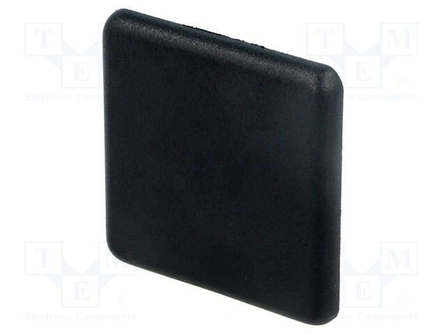 Stopper; for profiles; Width of the groove: 8mm; W: 40mm; L: 40mm