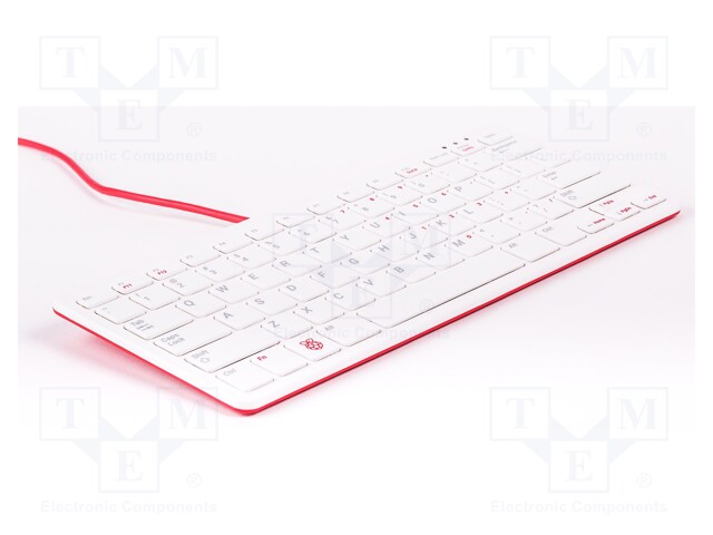 Keyboard; USB A-USB B micro cable,keypad; Colour: white-red