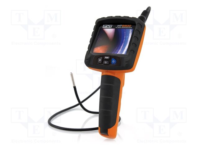 Inspection camera; Display: LCD 3,5"; Cam.res: 640x480; Len: 1m