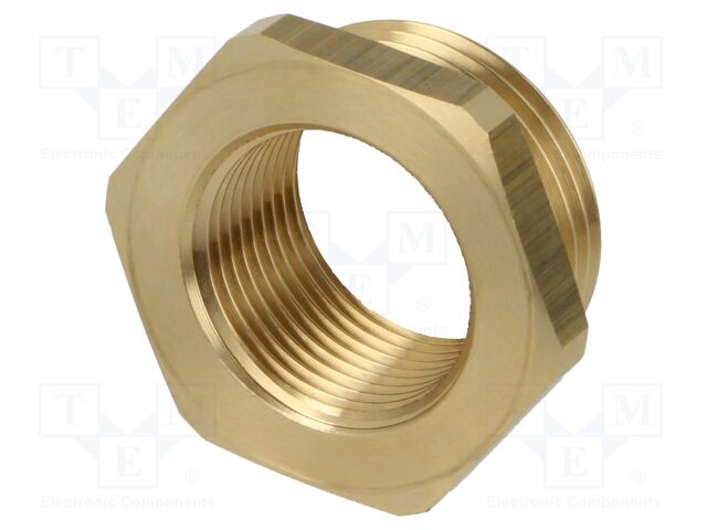 Brass; Mount.elem: thread adapter; Int.thread: G 3/4"