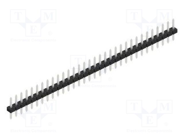Connector: pin strips; pin header; male; PIN: 32; 2mm; THT; 1x32