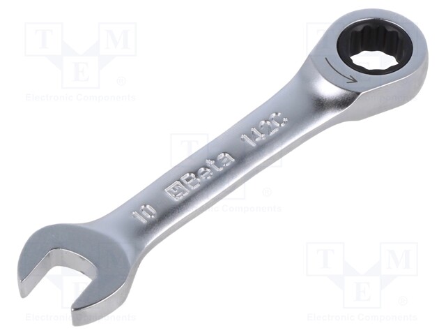 Wrench; combination spanner,with ratchet; 10mm