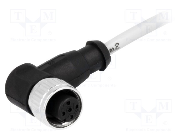 Plug; M12; PIN: 3; female; A code-DeviceNet / CANopen; 0.5m; cables