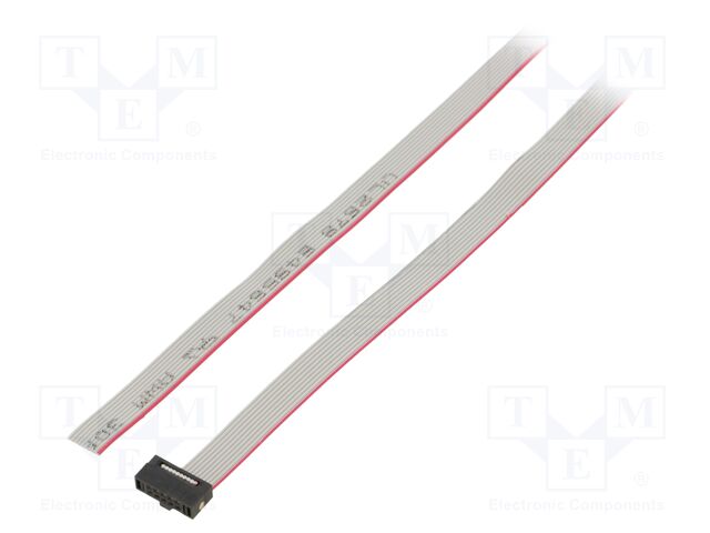 Ribbon cable with IDC connectors; Tape ph: 0.64mm; 999.99mm