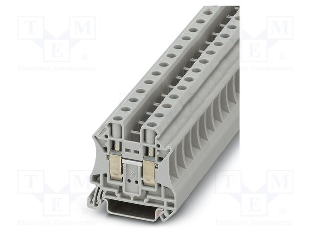 Splice terminal: rail; UT; PA; L: 46.9mm; terminals: 2; W: 10.2mm