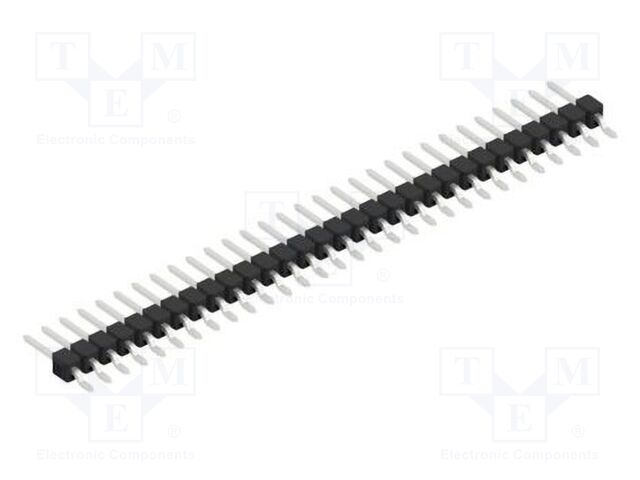 Connector: pin strips; pin header; male; PIN: 30; 2.54mm; SMT; 1x30