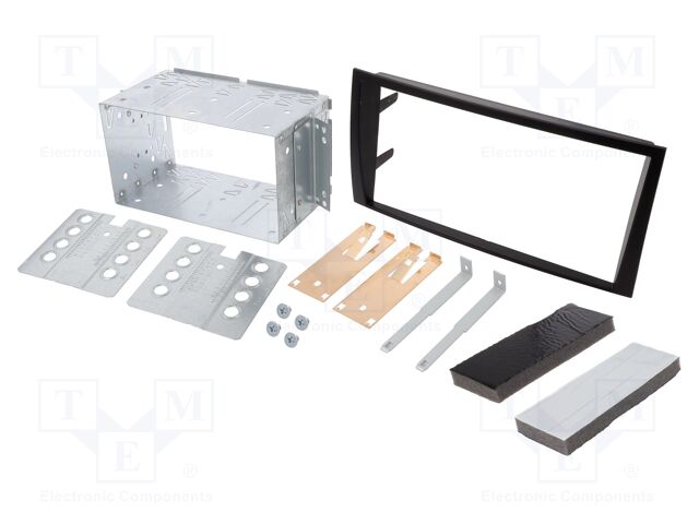 Radio frame; Kia; 2 DIN; black