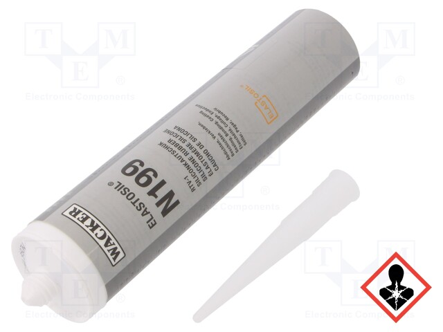 Silicone encapsulating compound; colourless; 310ml; paste