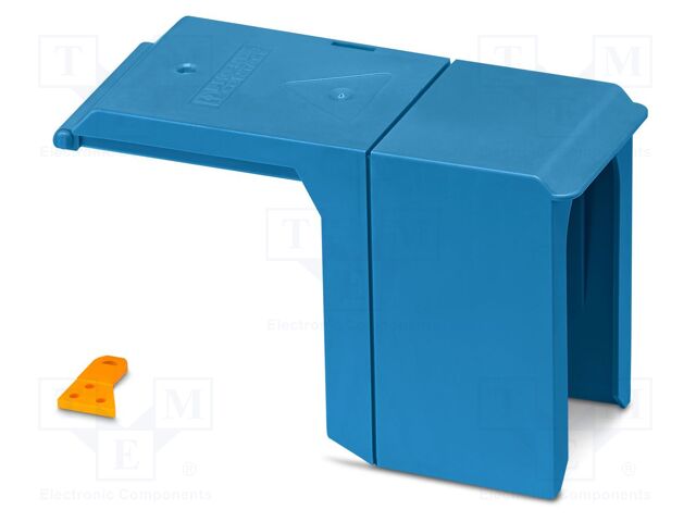 Cover; L: 74mm; W: 49mm; H: 125.95mm; Body: blue