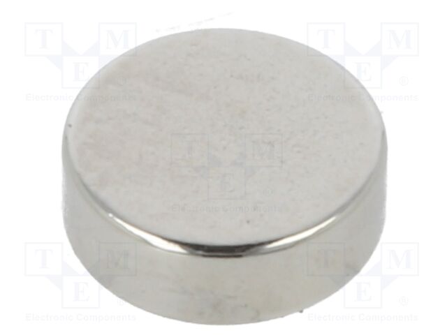 Magnet: permanent; neodymium; 5.5N; Ø: 6mm; H: 2mm