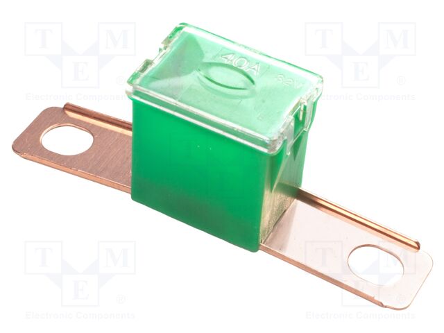 Fuse: fuse; 40A; 32VDC; automotive; 62mm; 62x15.2x22.2mm