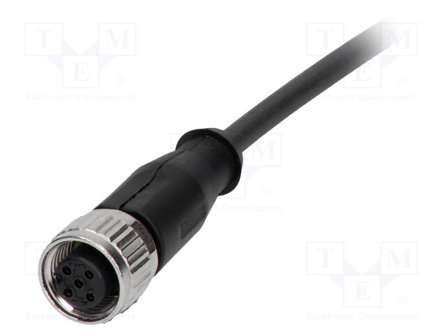 Plug; M12; PIN: 3; female; A code-DeviceNet / CANopen; 10m; cables