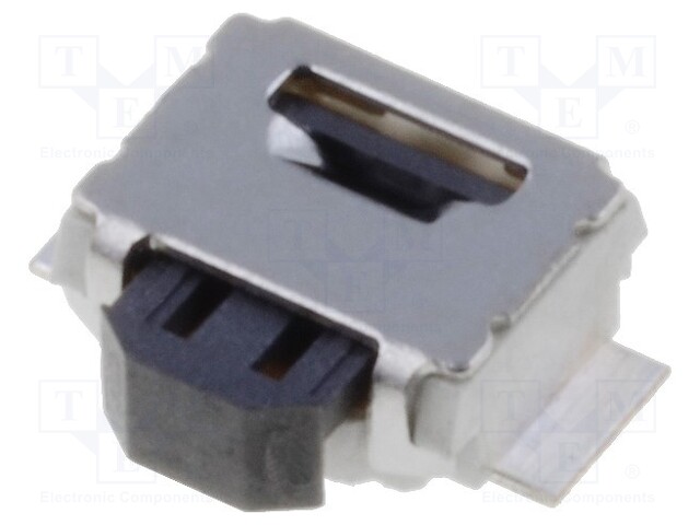 Microswitch TACT; SPST-NO; Pos: 2; 0.05A/12VDC; SMT; 0.49N; 2.5x3mm
