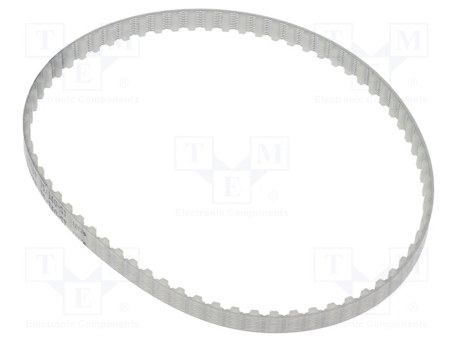 Timing belt; T5; W: 6mm; H: 2.2mm; Lw: 340mm; Tooth height: 1.2mm