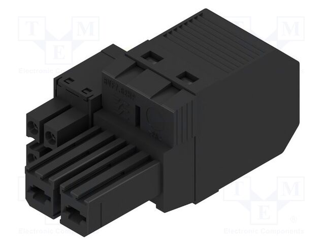 Pluggable terminal block