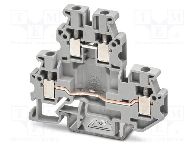 Splice terminal: rail; 22A; 500V; screw terminal; PA; L: 50.8mm