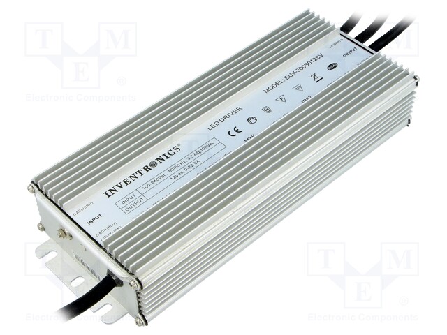 Power supply: switched-mode; LED; 300W; 12VDC; 22.9A; 90÷305VAC