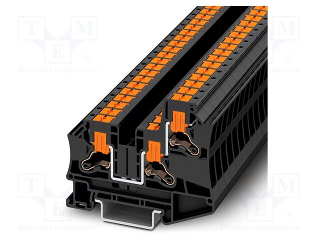 Splice terminal: rail; PTV; 41A; 1kV; push-in; L: 57.6mm; 0.5÷10mm2