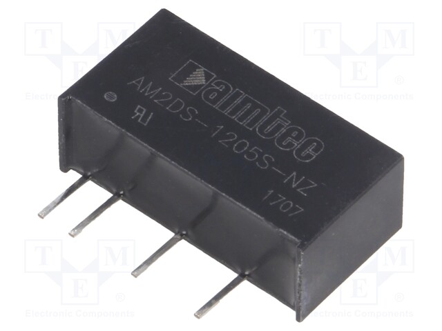 Converter: DC/DC; 2W; Uin: 10.8÷13.2V; 5VDC; Iout: 400mA; SIP7; 2.4g