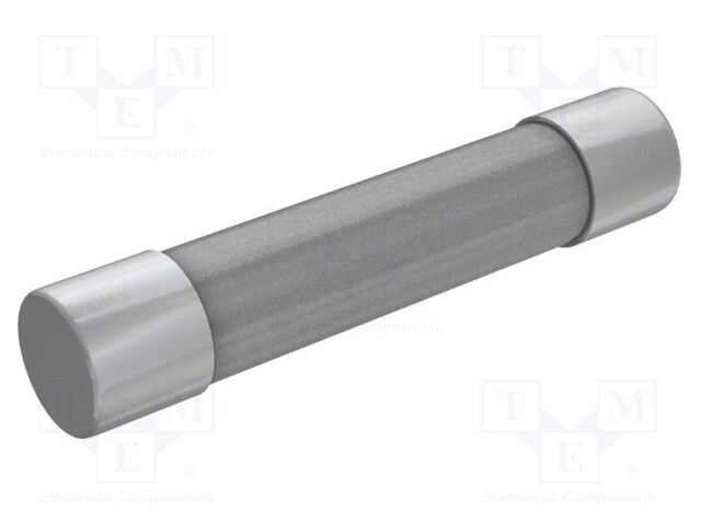 Fuse: fuse; ultra rapid; 6A; 250VAC; 125VDC; ceramic,cylindrical