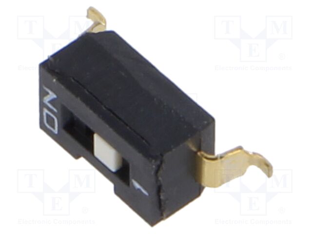 Switch: DIP-SWITCH; Poles number: 1; OFF-ON; 0.025A/24VDC; Pos: 2
