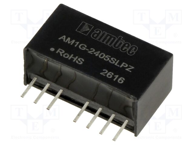 Converter: DC/DC; 1W