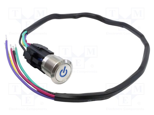 ANTI VANDAL SWITCH, SPDT, 3A/250VAC/PANL