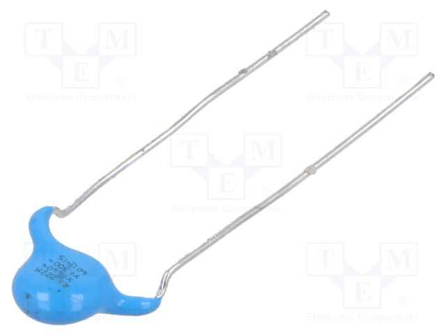 Capacitor: ceramic; X1,Y1; 2.2nF; 440VAC; ±20%; THT; 10mm