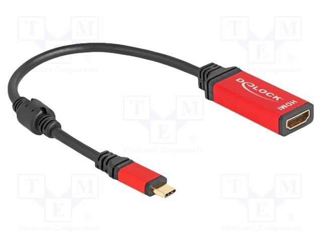 Cable; HDMI socket,USB C plug; HDMI 2.1,High Speed + Ethernet