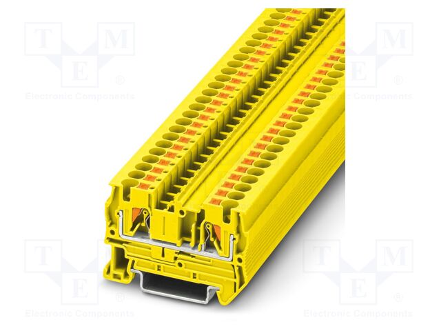 Splice terminal: rail; PT; 32A; 800V; push-in; PA; L: 35.3mm; W: 6.2mm