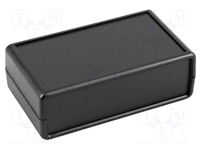 Enclosure: with panel; X: 60mm; Y: 105mm; Z: 35mm; ABS; black; IP54