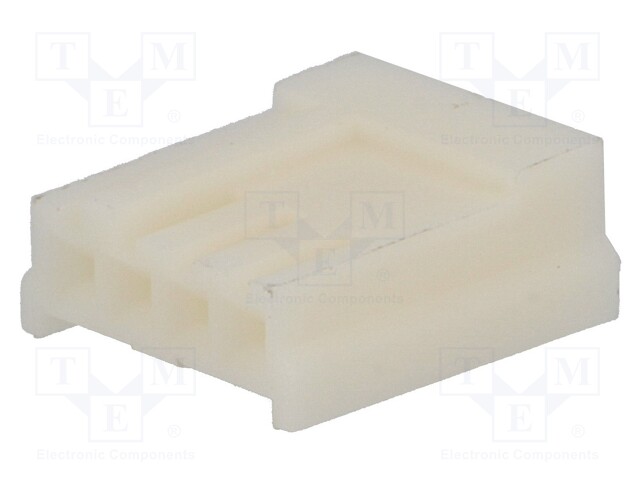 Plug; wire-board; female; EI; 2.5mm; PIN: 4; w/o contacts; for cable